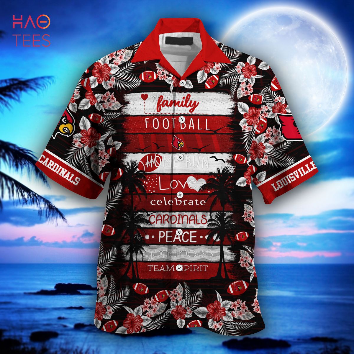 Louisville Cardinals Hawaiian Shirt - New Gift for Summer with Limited Stock - Get Yours Now!