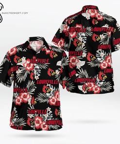 Louisville Cardinals Hawaiian Shirts and Beach Shorts for Summer 