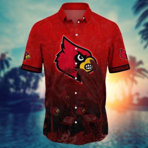 Louisville Cardinals NCAA Flower Hawaii Shirt For Fans Ver 10