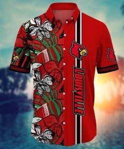 Louisville Cardinals NCAA Flower Hawaii Shirt For Fans Ver 13