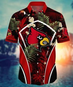 Louisville Cardinals NCAA Flower Hawaii Shirt For Fans Ver 15