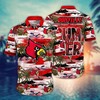Louisville Cardinals NCAA Flower Hawaii Shirt For Fans Ver 19