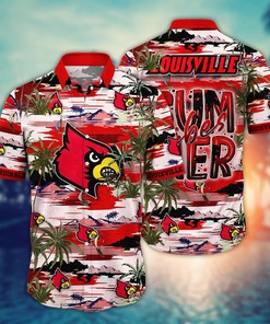 Louisville Cardinals NCAA Flower Hawaii Shirt For Fans Ver 19