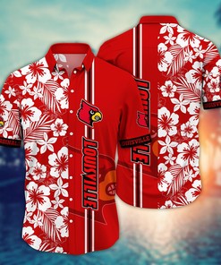 Louisville Cardinals NCAA Flower Hawaii Shirt For Fans Ver 20