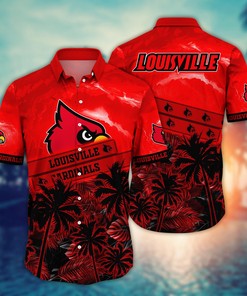 Louisville Cardinals NCAA Flower Hawaii Shirt For Fans Ver 21
