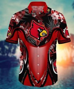 Louisville Cardinals NCAA Flower Hawaii Shirt For Fans Ver 22