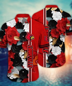 Louisville Cardinals NCAA Flower Hawaii Shirt For Fans Ver 25