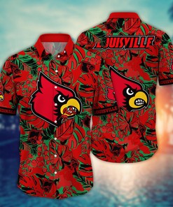 Louisville Cardinals NCAA Flower Hawaii Shirt For Fans Ver 28