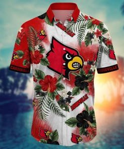 Louisville Cardinals NCAA Flower Hawaii Shirt For Fans Ver 29