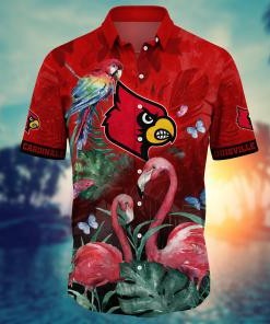 Louisville Cardinals NCAA Flower Hawaii Shirt For Fans Ver 30