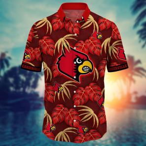 Louisville Cardinals NCAA Flower Hawaii Shirt For Fans Ver 31