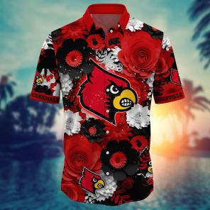 Louisville Cardinals NCAA Flower Hawaii Shirt For Fans Ver 36