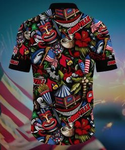 Louisville Cardinals NCAA Flower Hawaii Shirt For Fans Ver 4