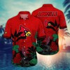 Louisville Cardinals NCAA Flower Hawaii Shirt For Fans Ver 6