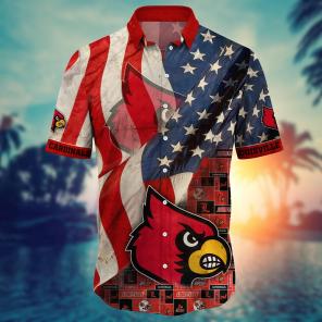 Louisville Cardinals NCAA Flower Hawaii Shirt For Fans Ver 9
