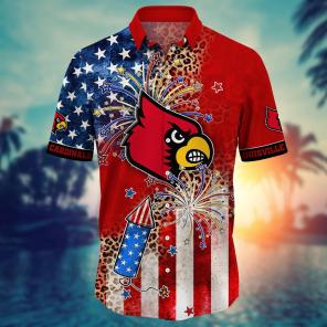 Louisville Cardinals NCAA Hawaii Shirt Ver 1