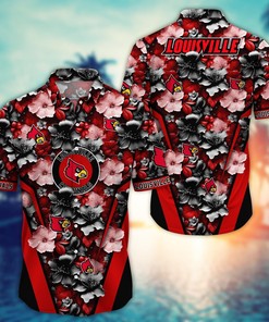 Louisville Cardinals NCAA Hawaiian Shirt, Aloha Shirt Ver 2