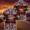 Louisville Cardinals Summer Hawaiian Shirt - Sporty and Floral Pattern Shirt for Cardinals Sports Enthusiasts