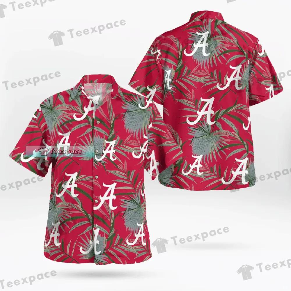 Make a Statement with Alabama Crimson Tide Logo Flower Pattern Hawaiian Shirt