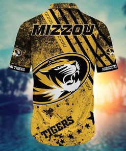 Make a Statement with Personalized NCAA Missouri Tigers Custom Name Number Hawaiian Shirt