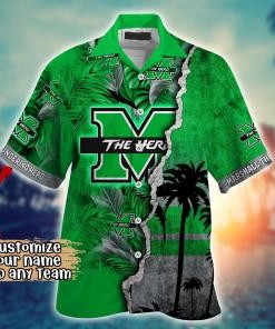 Marshall Thundering Herd NCAA Flower Hawaii Shirt For Fans Ver 33