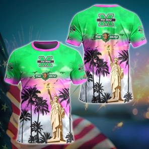 Marshall Thundering Herd NCAA Flower Hawaii Shirt For Fans Ver 37