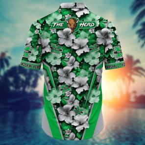 Marshall Thundering Herd NCAA Hawaiian Shirt, Aloha Shirt Ver 1