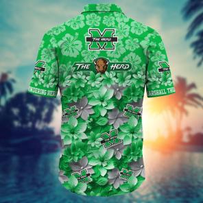 Marshall Thundering Herd NCAA Hawaiian Shirt Gift For Fan