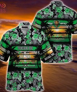 Marshall Thundering Herd Summer Hawaiian Shirt - Sporty and Floral Pattern Shirt for Herd Sports Enthusiasts