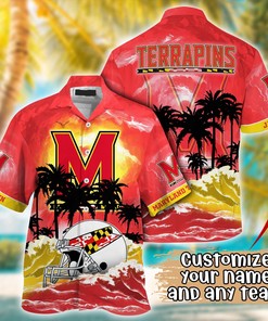 Maryland Terrapins NCAA Best Hawaiian Shirt Ever- Customize Any Team Any League