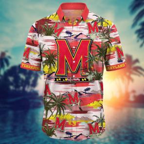 Maryland Terrapins NCAA Flower Hawaii Shirt For Fans Ver 10