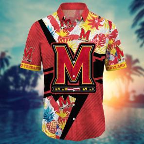 Maryland Terrapins NCAA Flower Hawaii Shirt For Fans Ver 12