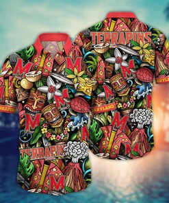 Maryland Terrapins NCAA Flower Hawaii Shirt For Fans Ver 17