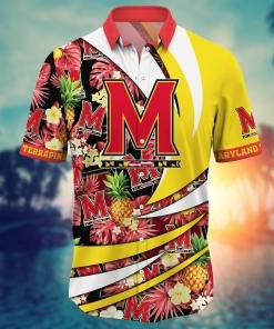 Maryland Terrapins NCAA Flower Hawaii Shirt For Fans Ver 18