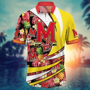 Maryland Terrapins NCAA Flower Hawaii Shirt For Fans Ver 18