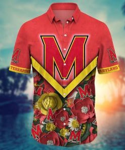 Maryland Terrapins NCAA Flower Hawaii Shirt For Fans Ver 19