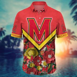 Maryland Terrapins NCAA Flower Hawaii Shirt For Fans Ver 19