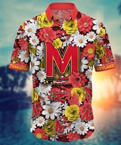 Maryland Terrapins NCAA Flower Hawaii Shirt For Fans Ver 21
