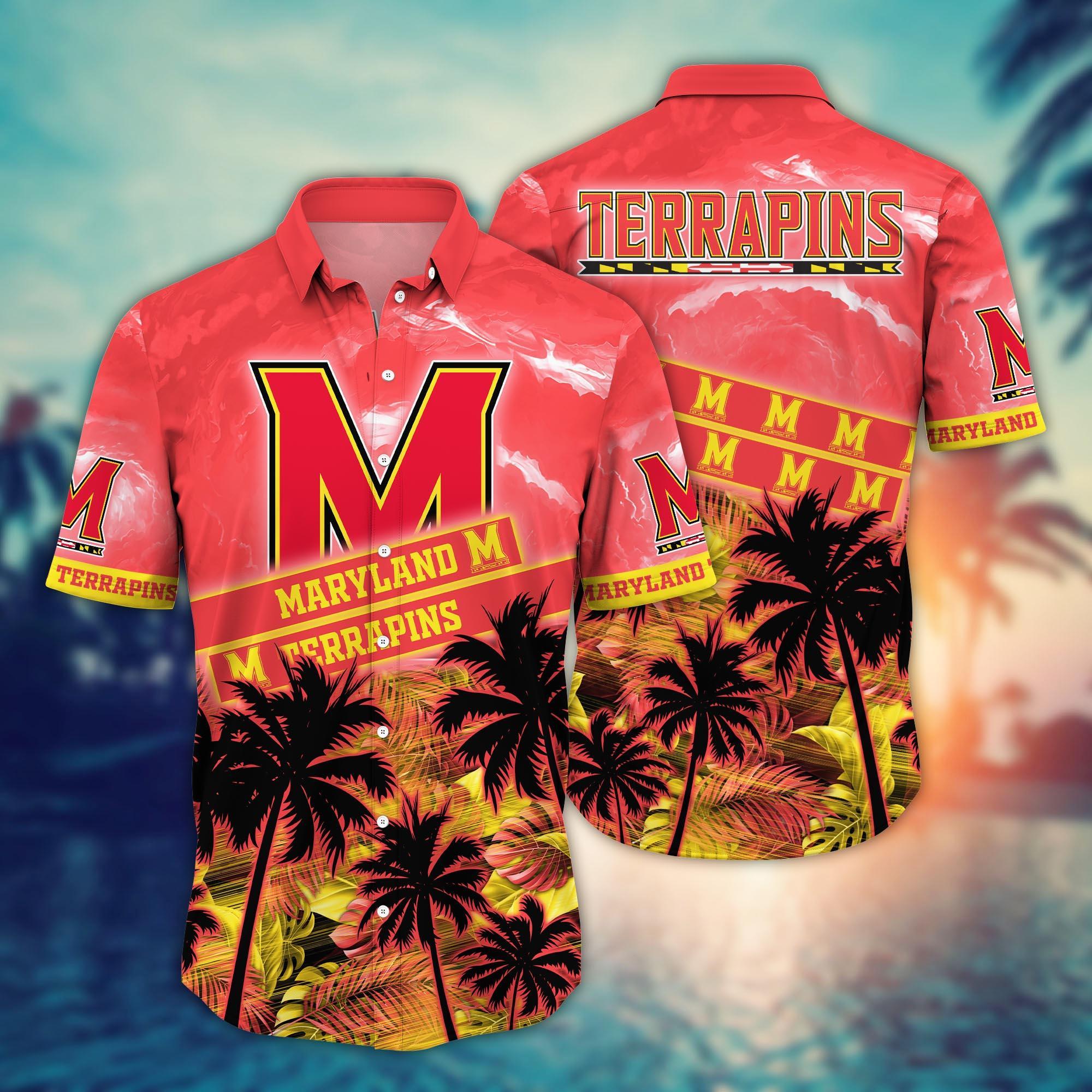 Maryland Terrapins NCAA Flower Hawaii Shirt For Fans Ver 22