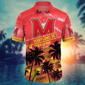 Maryland Terrapins NCAA Flower Hawaii Shirt For Fans Ver 22