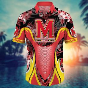 Maryland Terrapins NCAA Flower Hawaii Shirt For Fans Ver 23