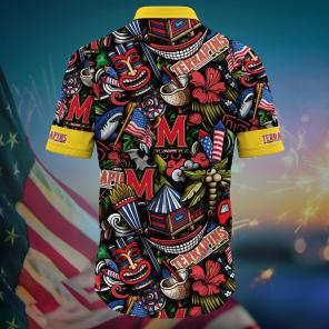 Maryland Terrapins NCAA Flower Hawaii Shirt For Fans Ver 25