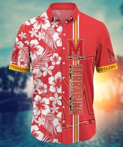 Maryland Terrapins NCAA Flower Hawaii Shirt For Fans Ver 26