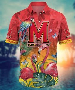 Maryland Terrapins NCAA Flower Hawaii Shirt For Fans Ver 28