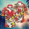 Maryland Terrapins NCAA Flower Hawaii Shirt For Fans Ver 29