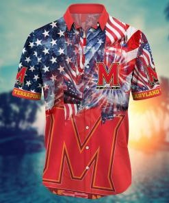 Maryland Terrapins NCAA Flower Hawaii Shirt For Fans Ver 31
