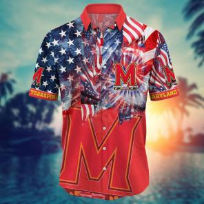 Maryland Terrapins NCAA Flower Hawaii Shirt For Fans Ver 31