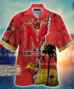 Maryland Terrapins NCAA Flower Hawaii Shirt For Fans Ver 33