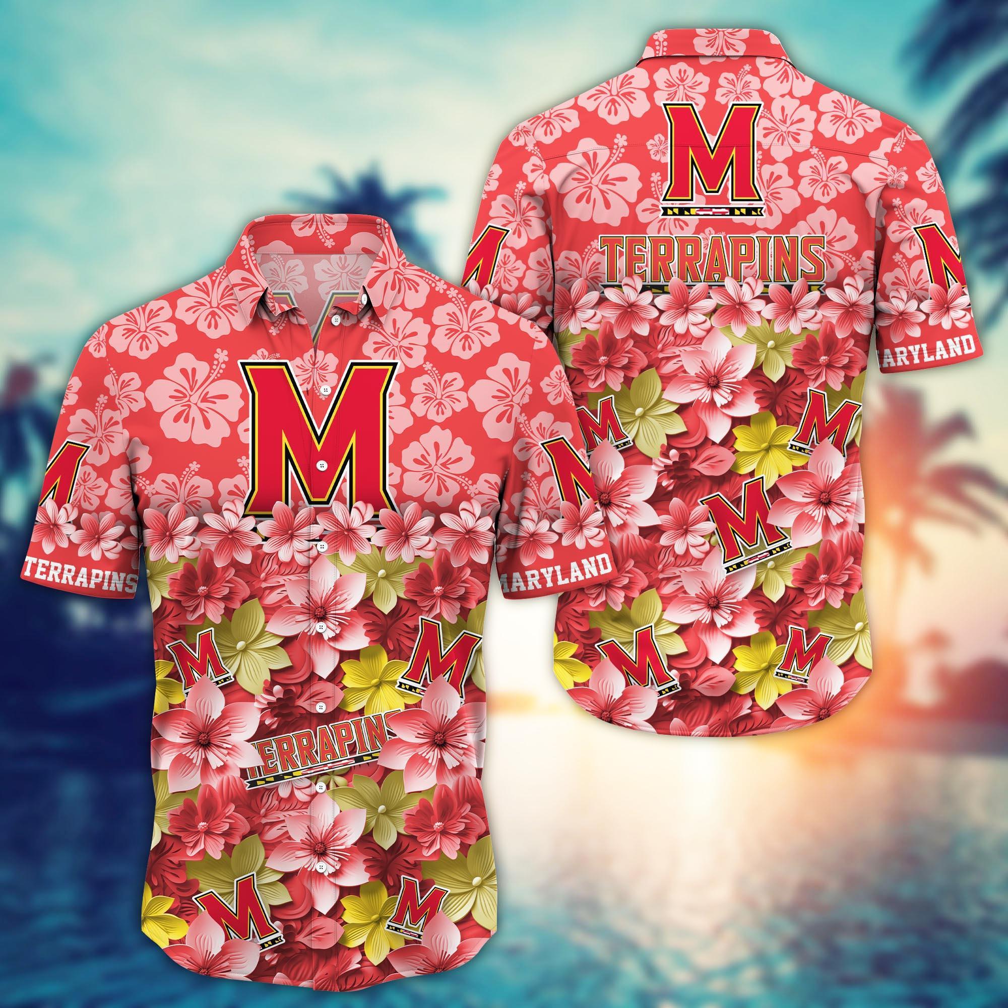 Maryland Terrapins NCAA Hawaiian Shirt Gift For Fan