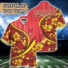 Maryland Terrapins NCAA US Flag Flower Hawaii Shirt For Fans